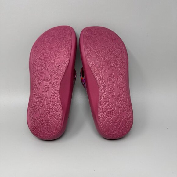 Alegria Womens Ode Recovery Thong Sandal Size 5.5 US 36 EU Purple Flower Print - Picture 7 of 7